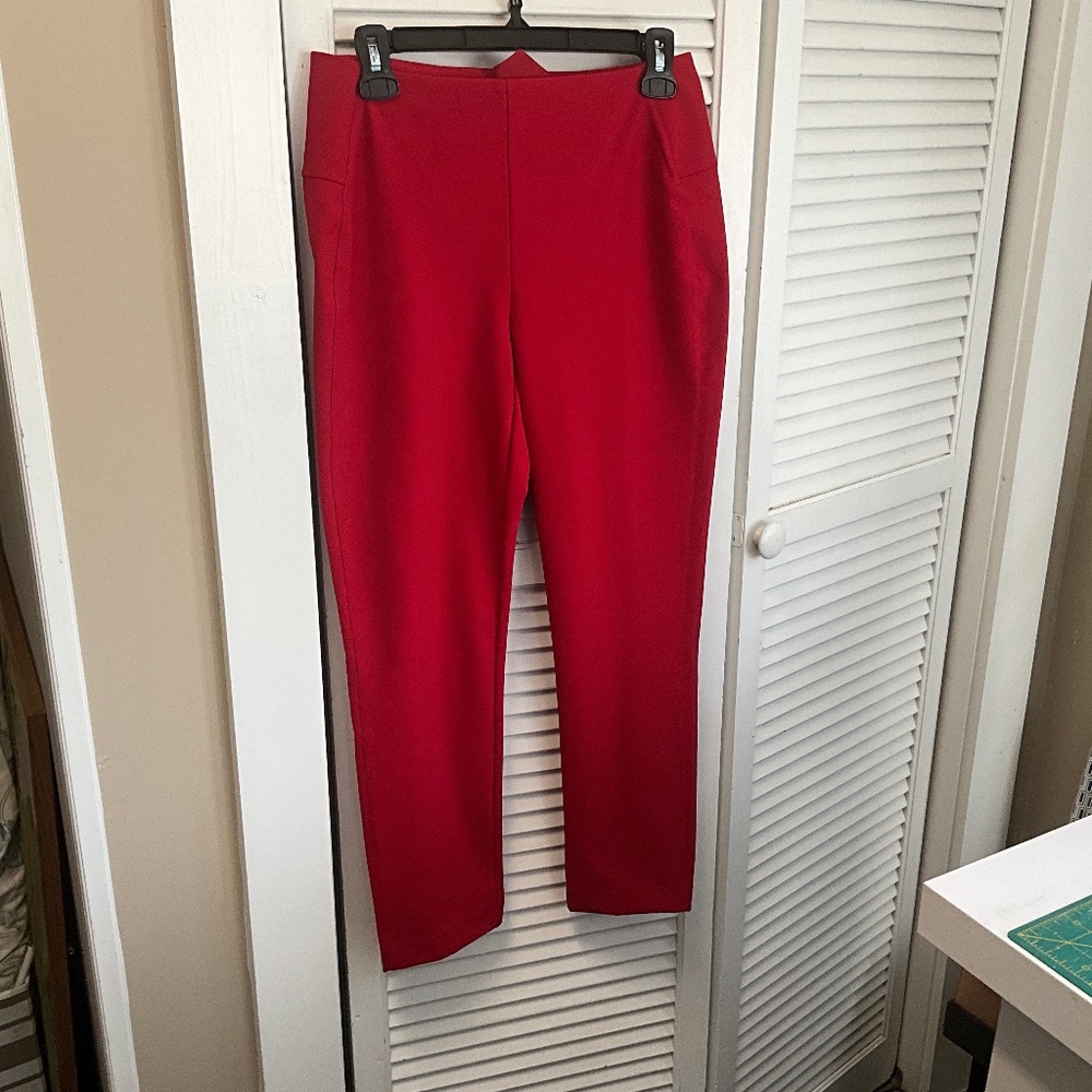 Cabi red dress pants